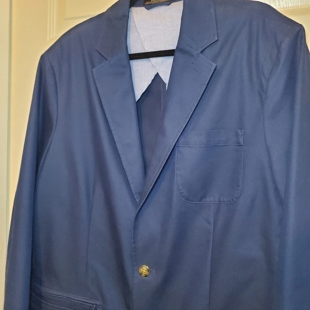 Vintage L.L. Bean Navy Blue Mens Sz. 42 Tall